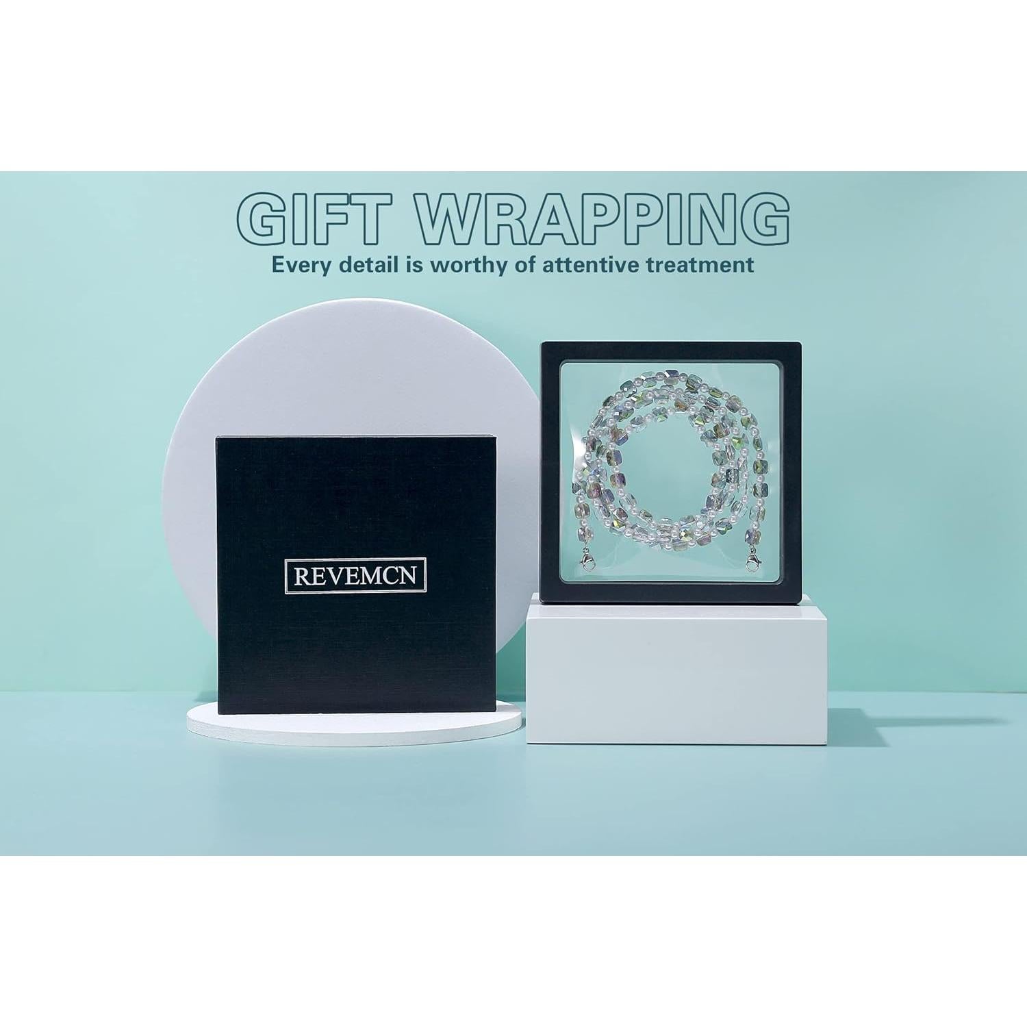 Cadena de Gafas REVEMCN Multicolor 76 cm para Mascarillas