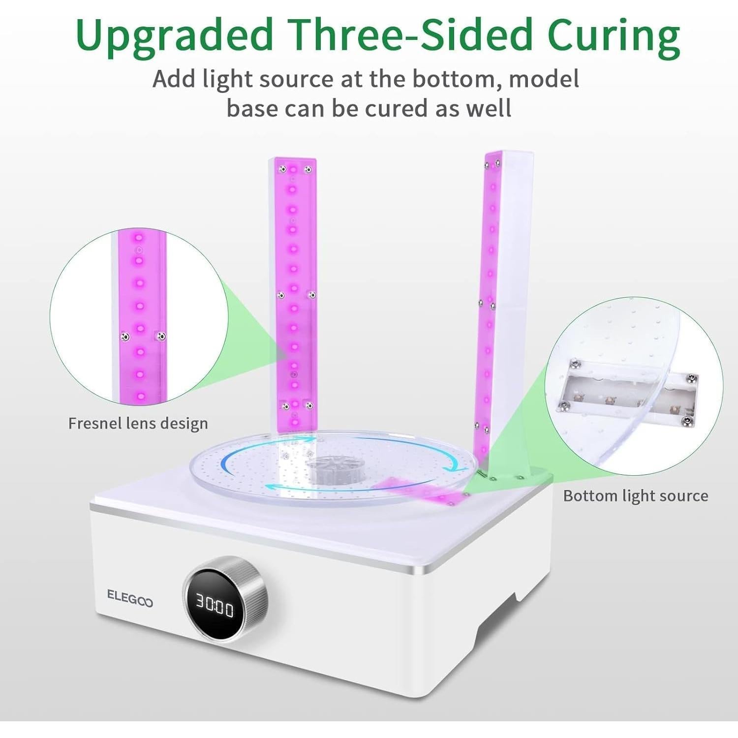 Conjunto de Lavado y Curado ELEGOO Mercury X 3D Resina