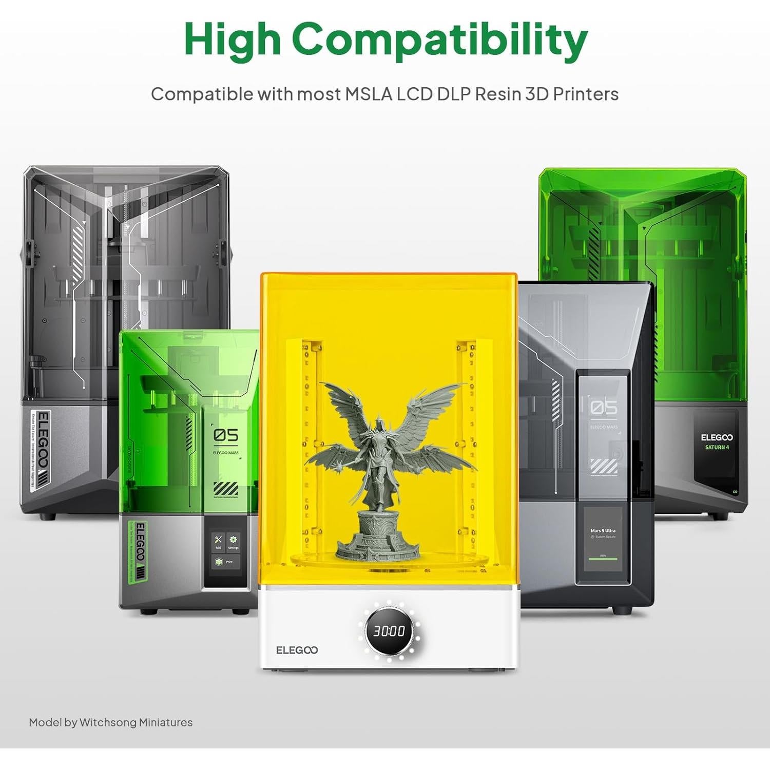 Conjunto de Lavado y Curado ELEGOO Mercury X 3D Resina