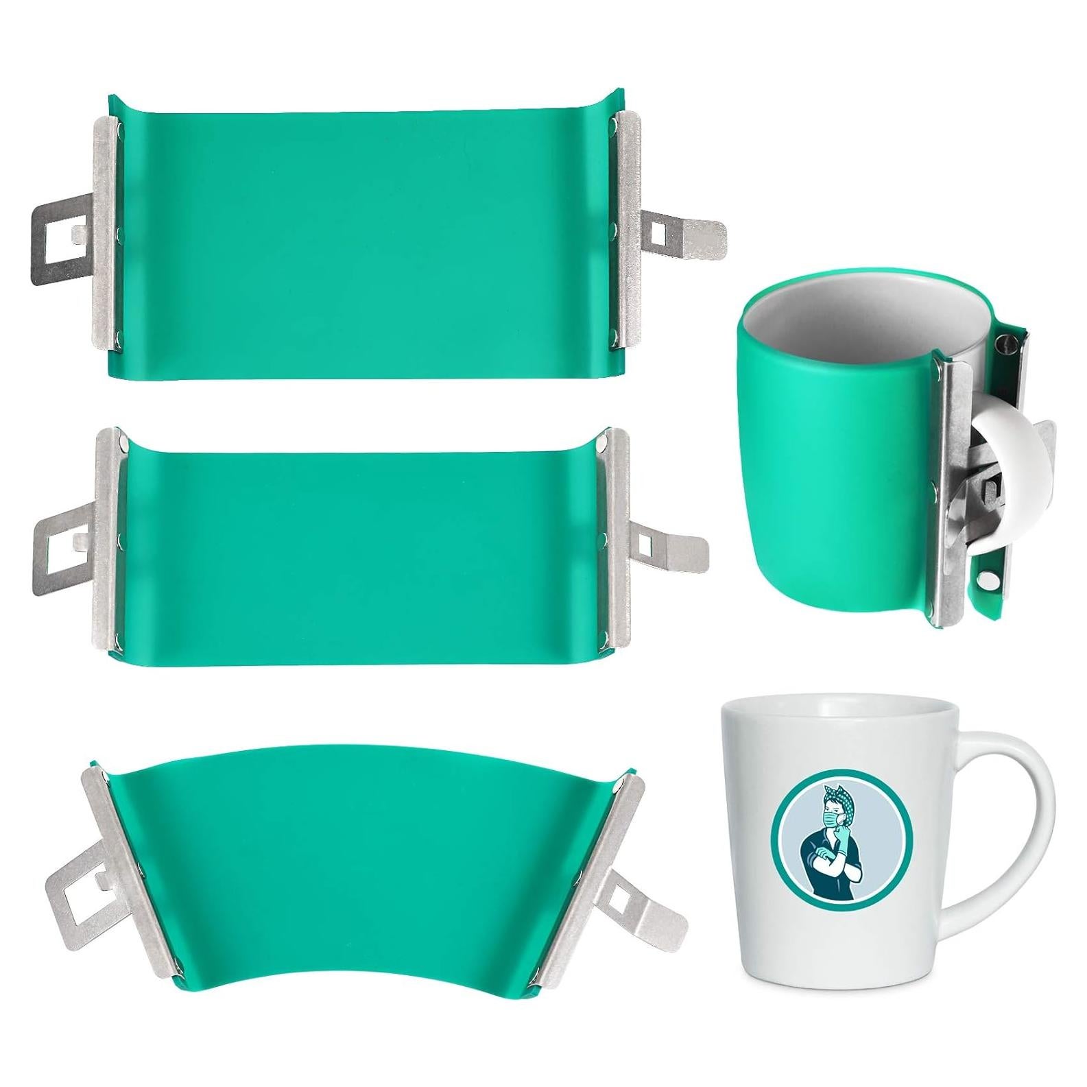 Envolturas de Silicona para Tazas 3D Mudder - 3 Piezas 11-15 oz