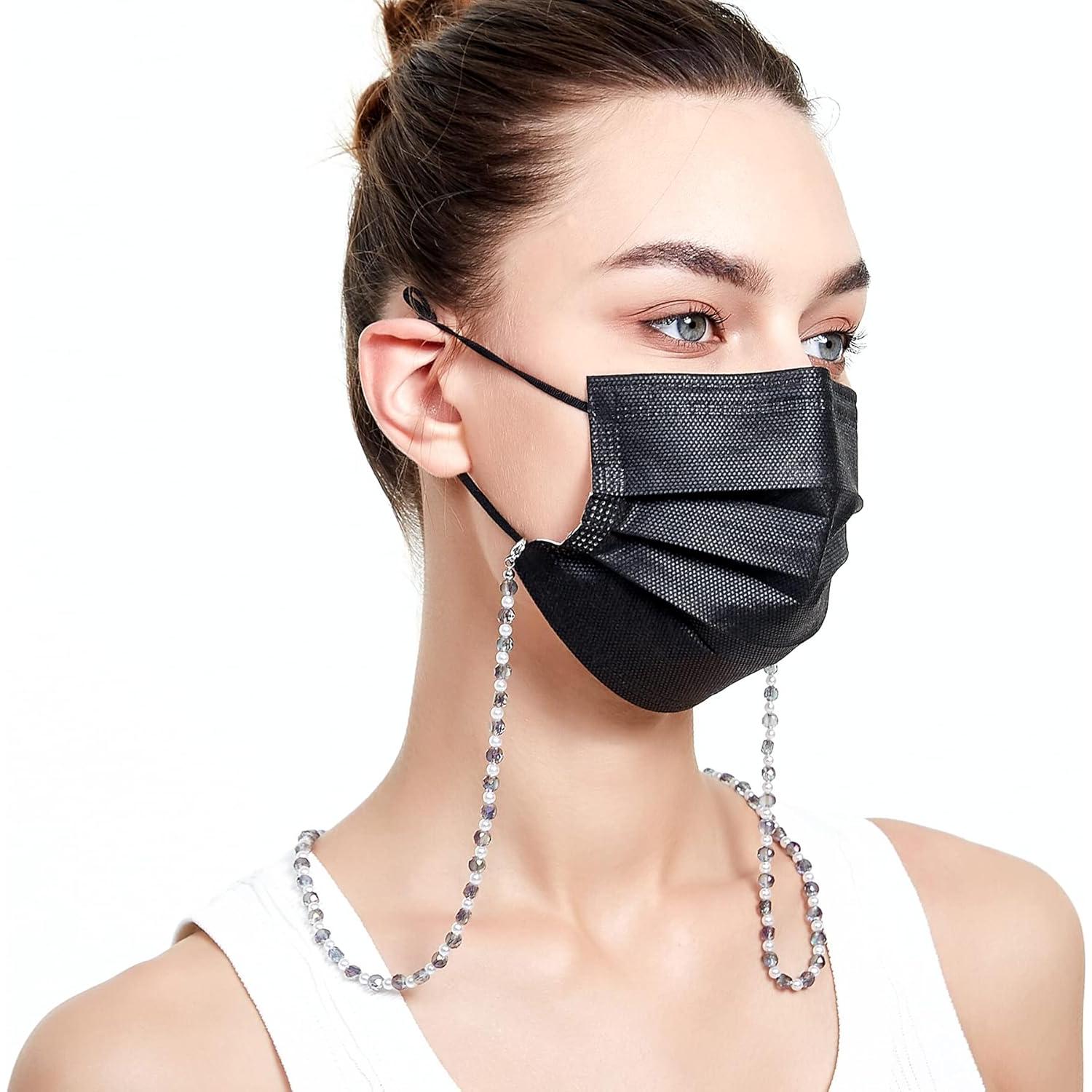 Cadena de Gafas REVEMCN Morada 76.2 cm con Cuentas