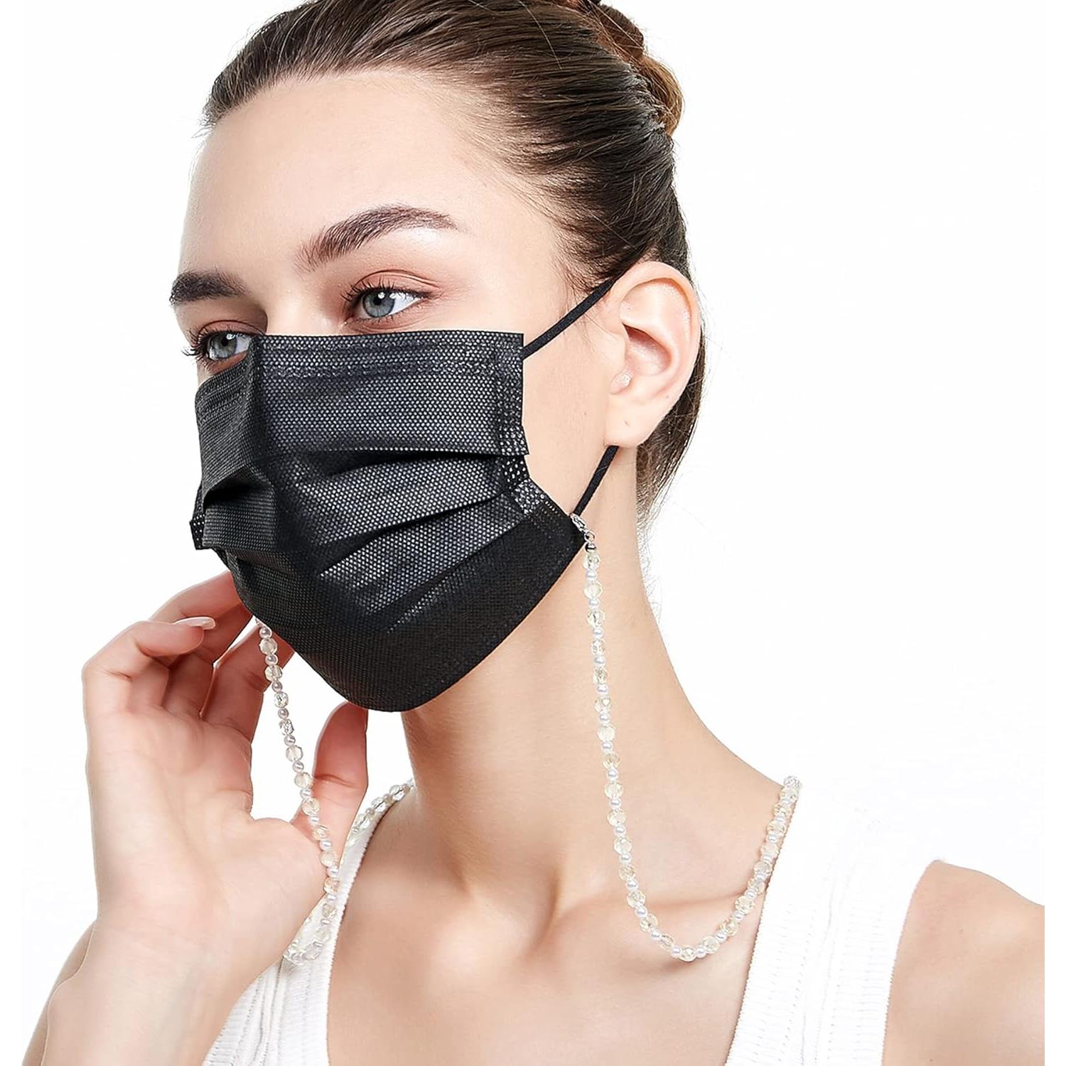 Cadena de Gafas REVEMCN Amarilla 76 cm para Mascarillas