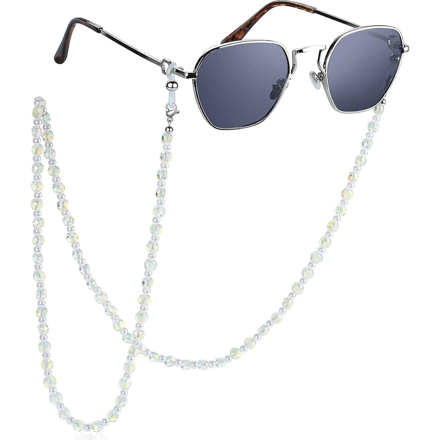 Cadena de Gafas REVEMCN Amarilla 76 cm para Mascarillas