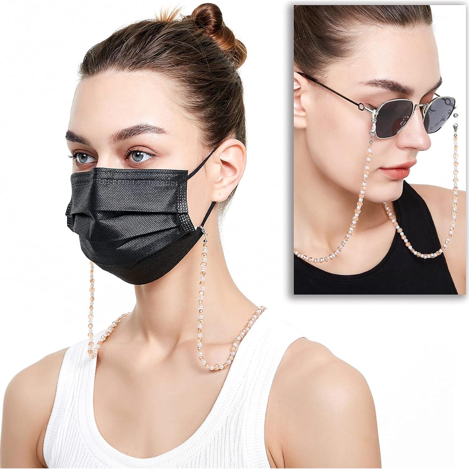 Cadena de Gafas REVEMCN 76cm para Mascarillas y Gafas