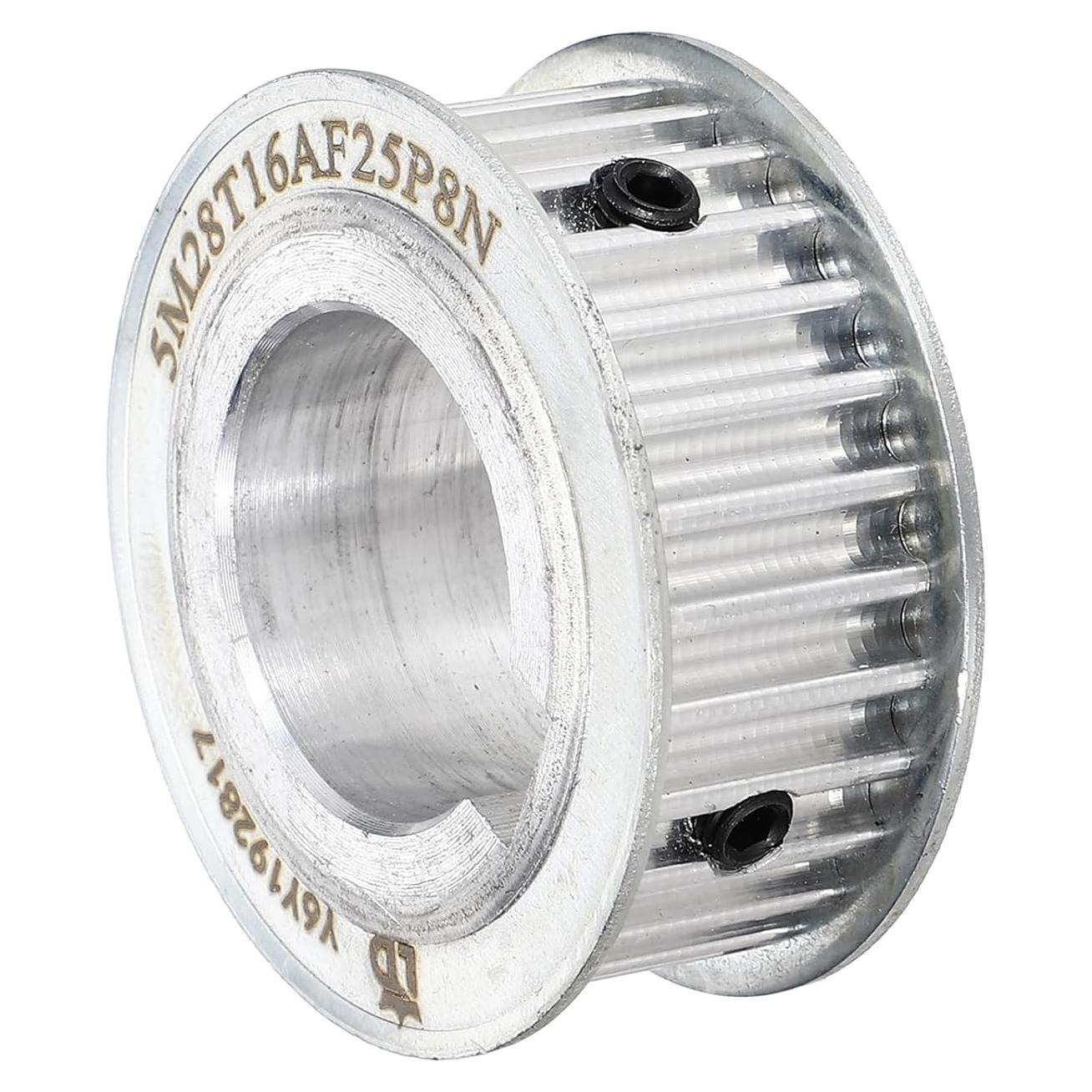 Polea Sincronizada Aluminio MECCANIXITY 28 Dientes 25.4 mm