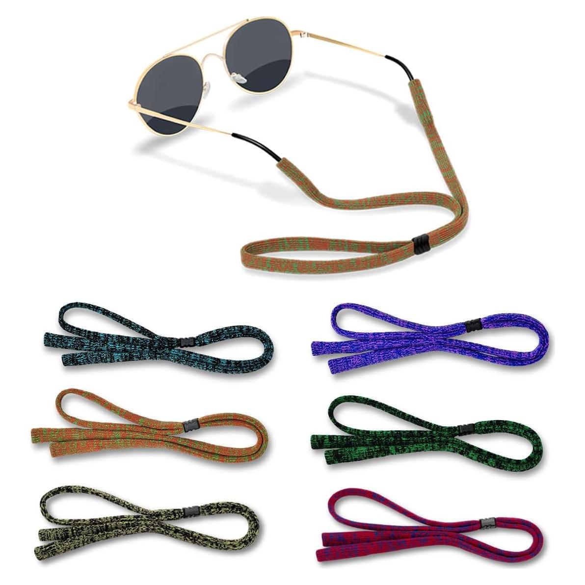 Correa para Gafas Half Crescen Paquete de 6 Nylon Elástico