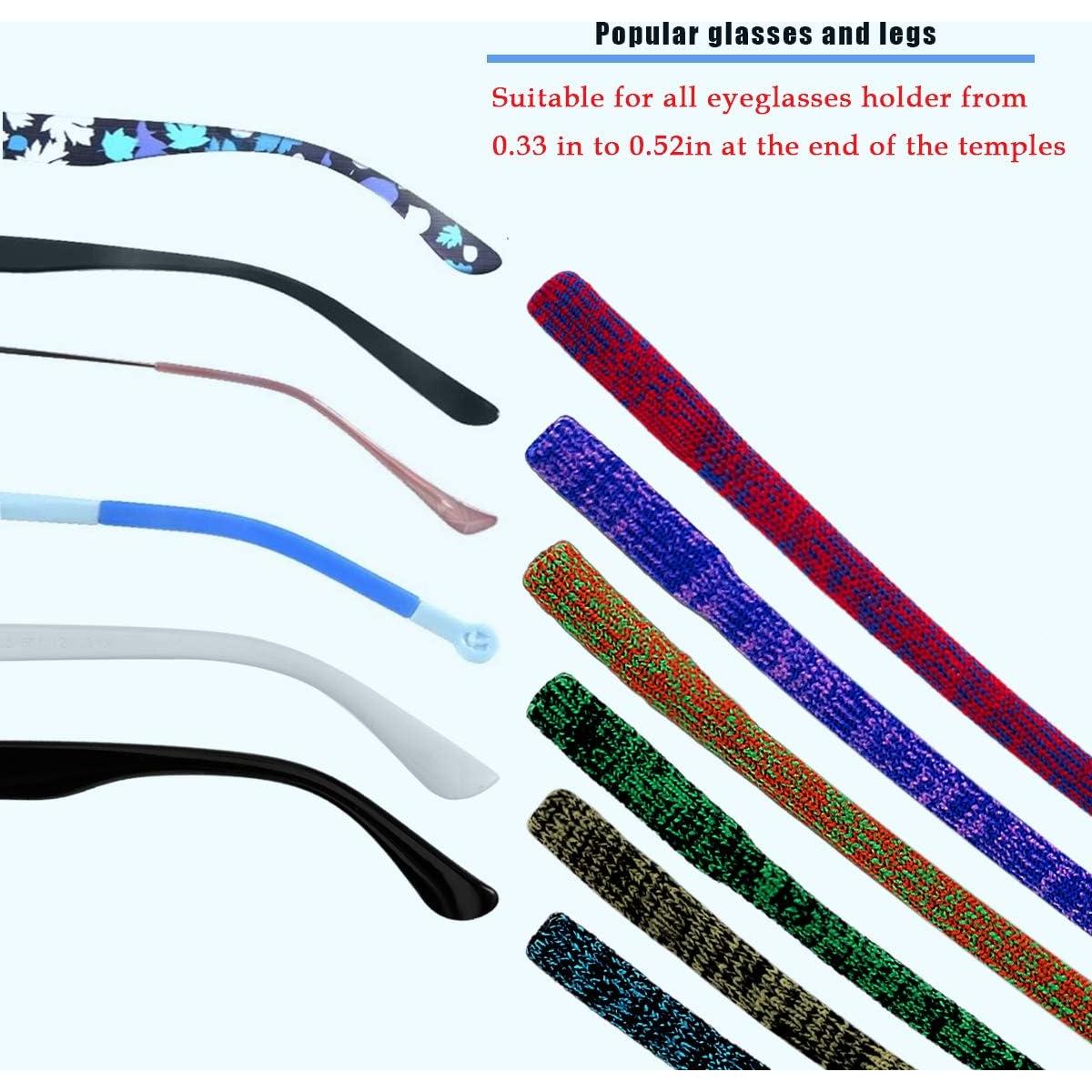 Correa para Gafas Half Crescen Paquete de 6 Nylon Elástico