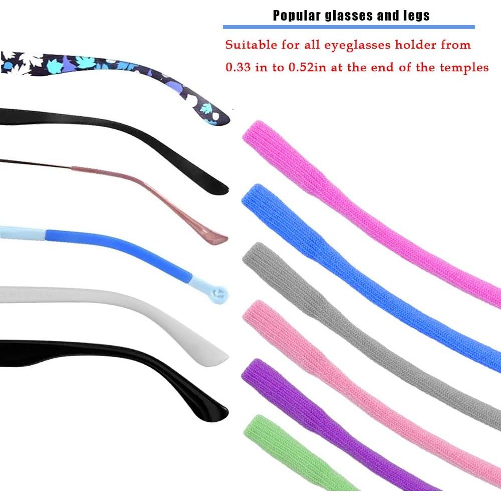 Correas para Gafas Half Crescen - Paquete de 6 Colores