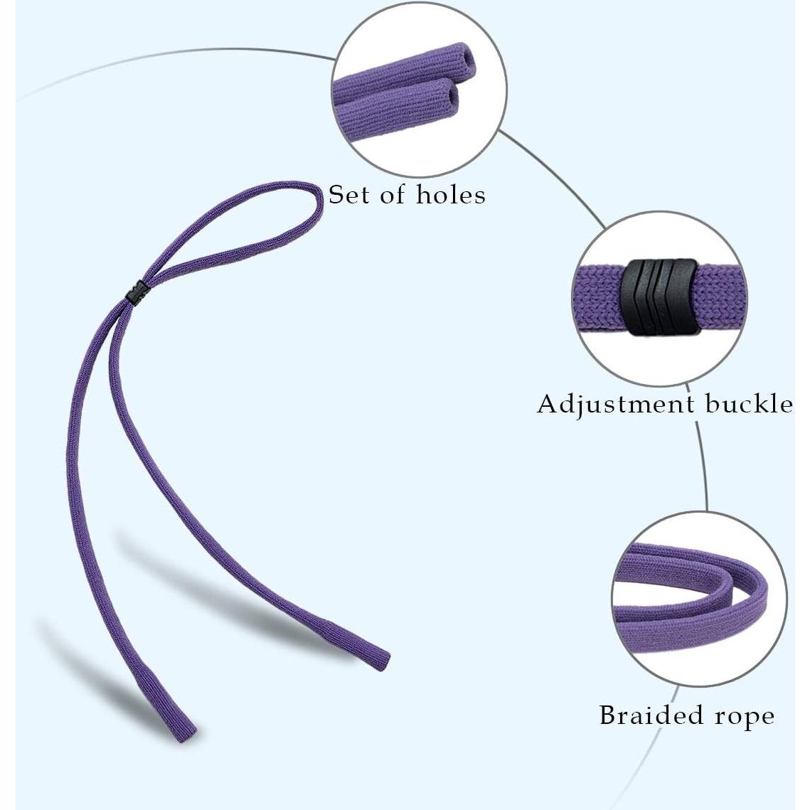 Correa para Gafas Half Crescen Paquete de 6 Colores