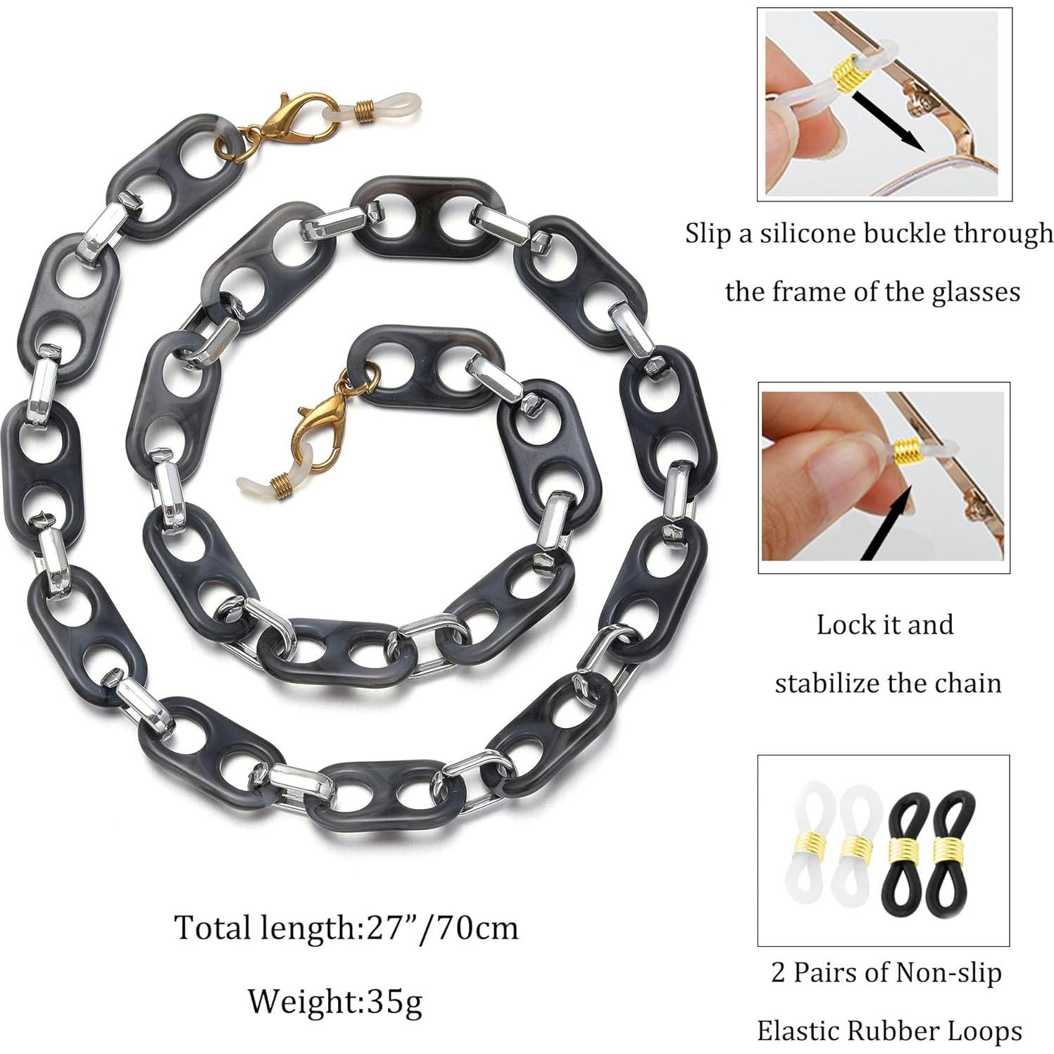 Cadena de Gafas para Mujeres Soporte Alrededor del Cuello