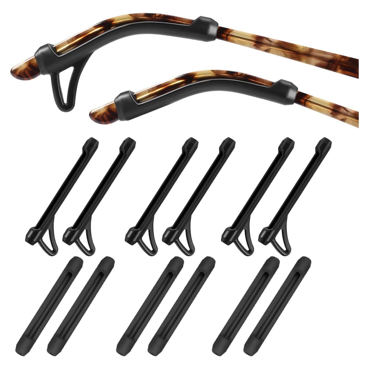 Cojín para Orejas de Gafas TOPOPTIC 6 Pares Antideslizantes