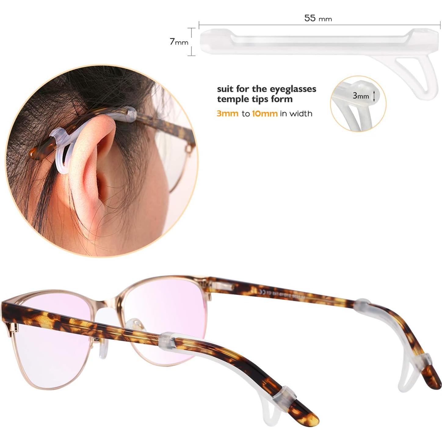 Mangas de agarre para gafas SMARTTOP - Silicona antideslizante