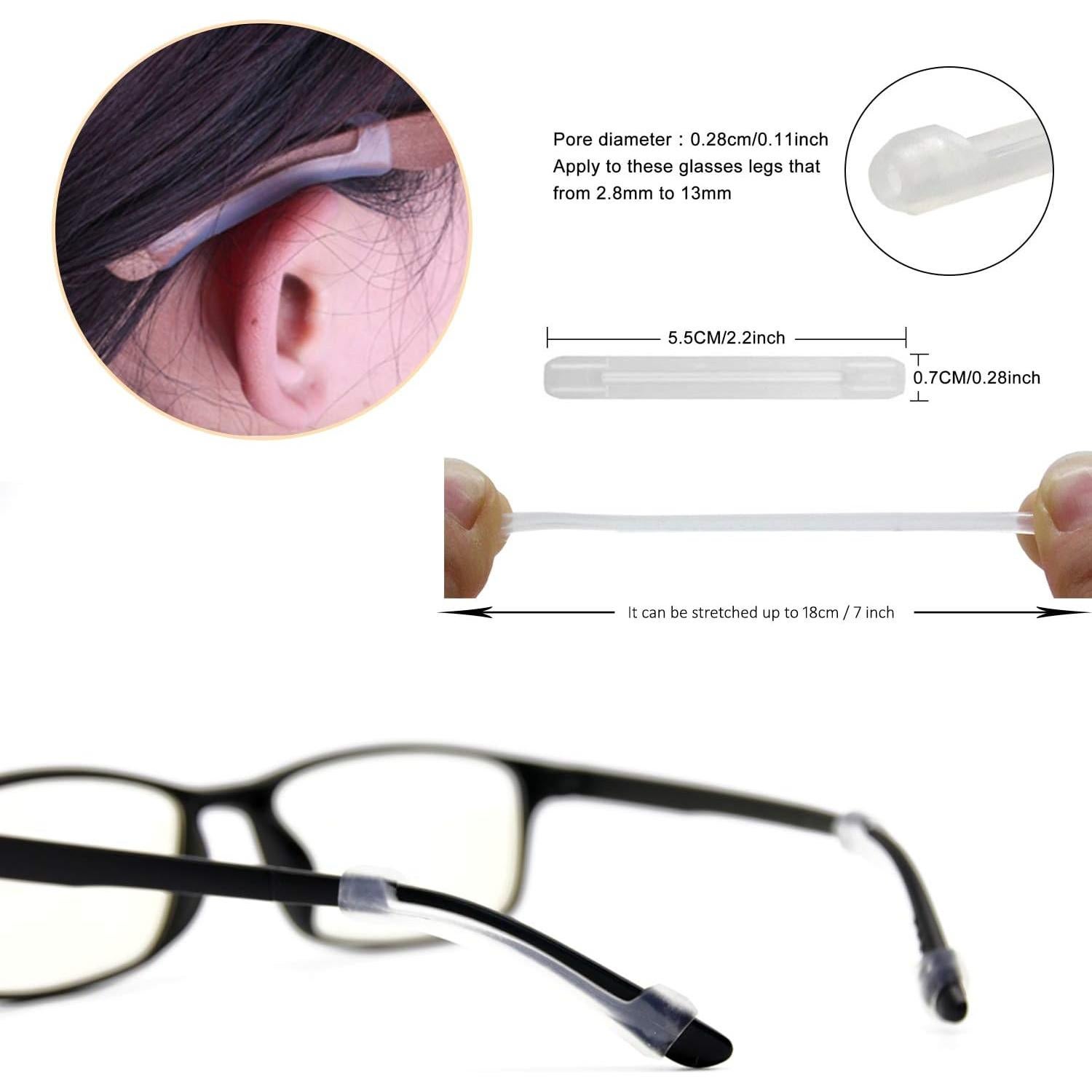 Mangas de agarre para gafas SMARTTOP - Silicona antideslizante