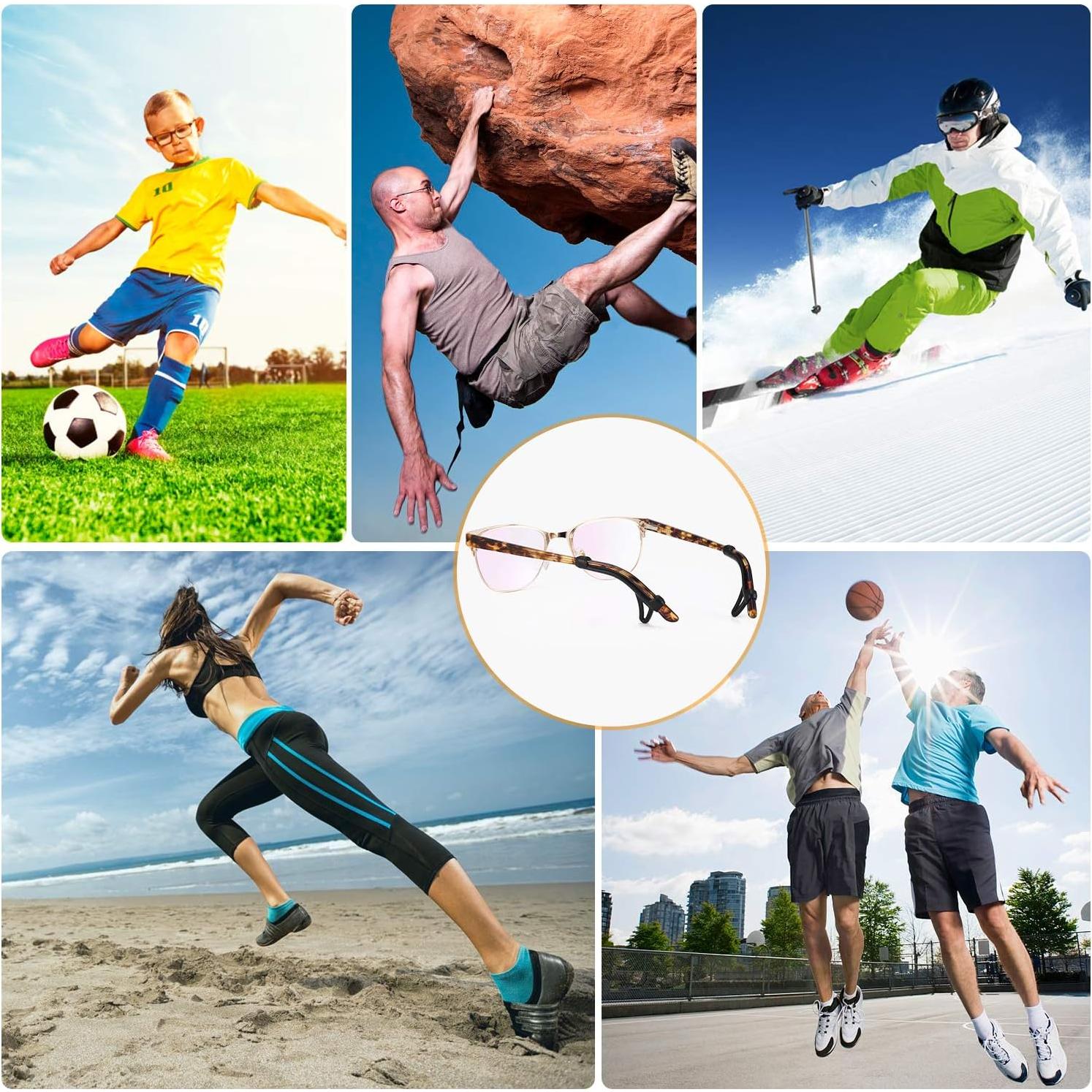 Agarres para Gafas TOPOPTIC 6 Pares Antideslizantes