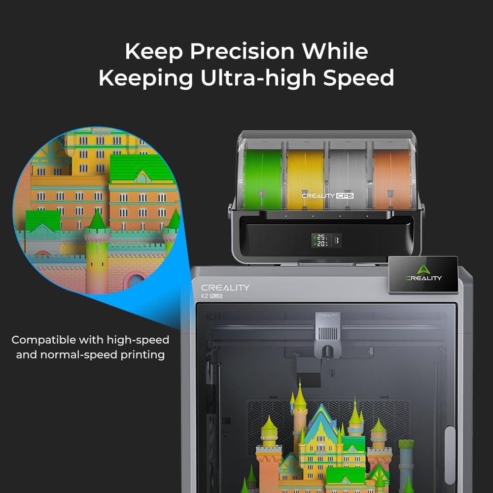 Filamento 3D Hyper PLA Creality 1.75mm Negro 1kg RFID