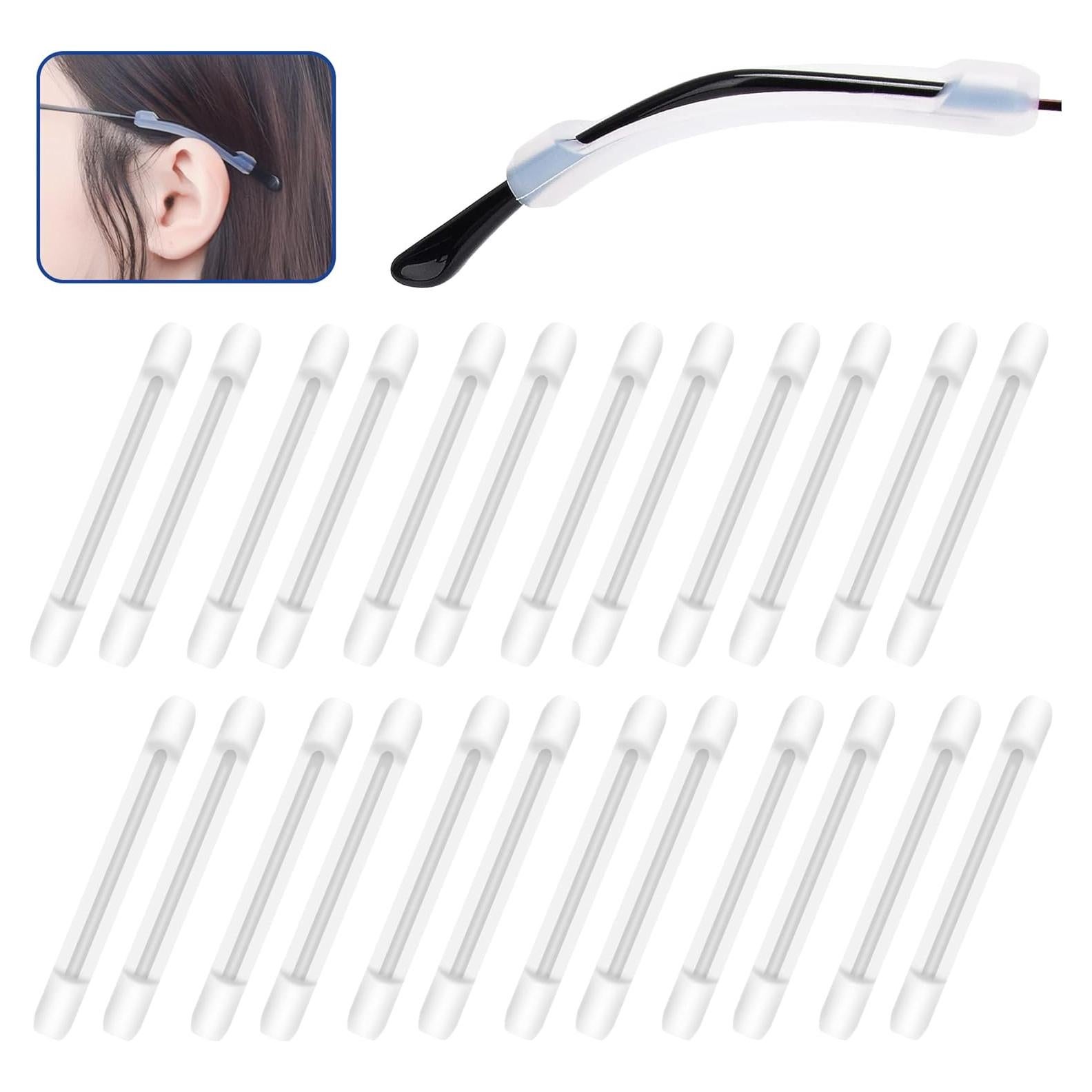 Ganchos de oreja antideslizantes Silicona 12 Puntas para gafas