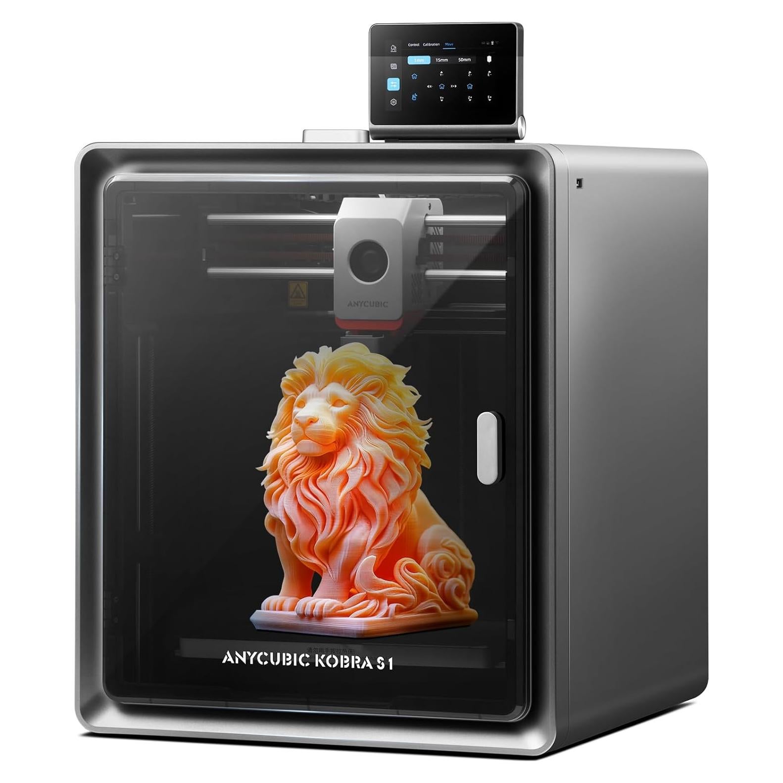 Impresora 3D Anycubic Kobra S1, 250x250x250mm, Alta Velocidad