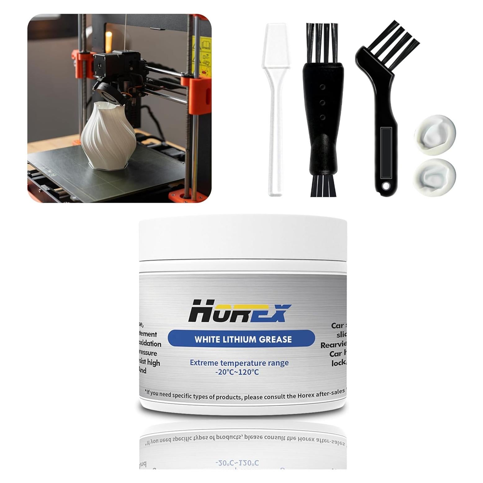 Grasa de Litio Horex 50g para Impresoras 3D y CNC