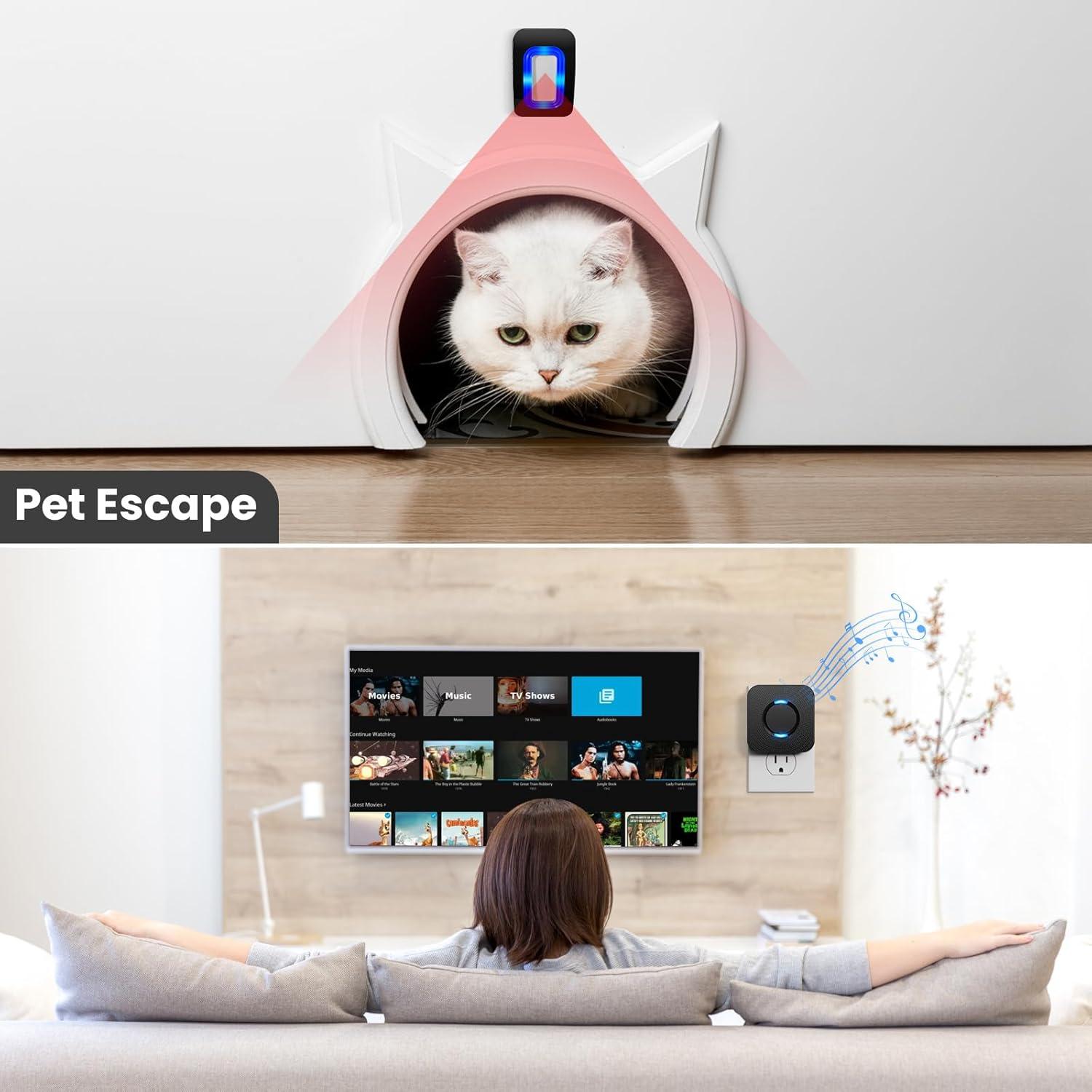 Sensor de Movimiento Inalámbrico COTINSE FX-B26 500m