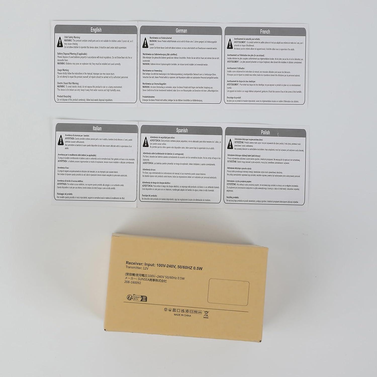 Sensor de Movimiento Inalámbrico COTINSE FX-B26 500m