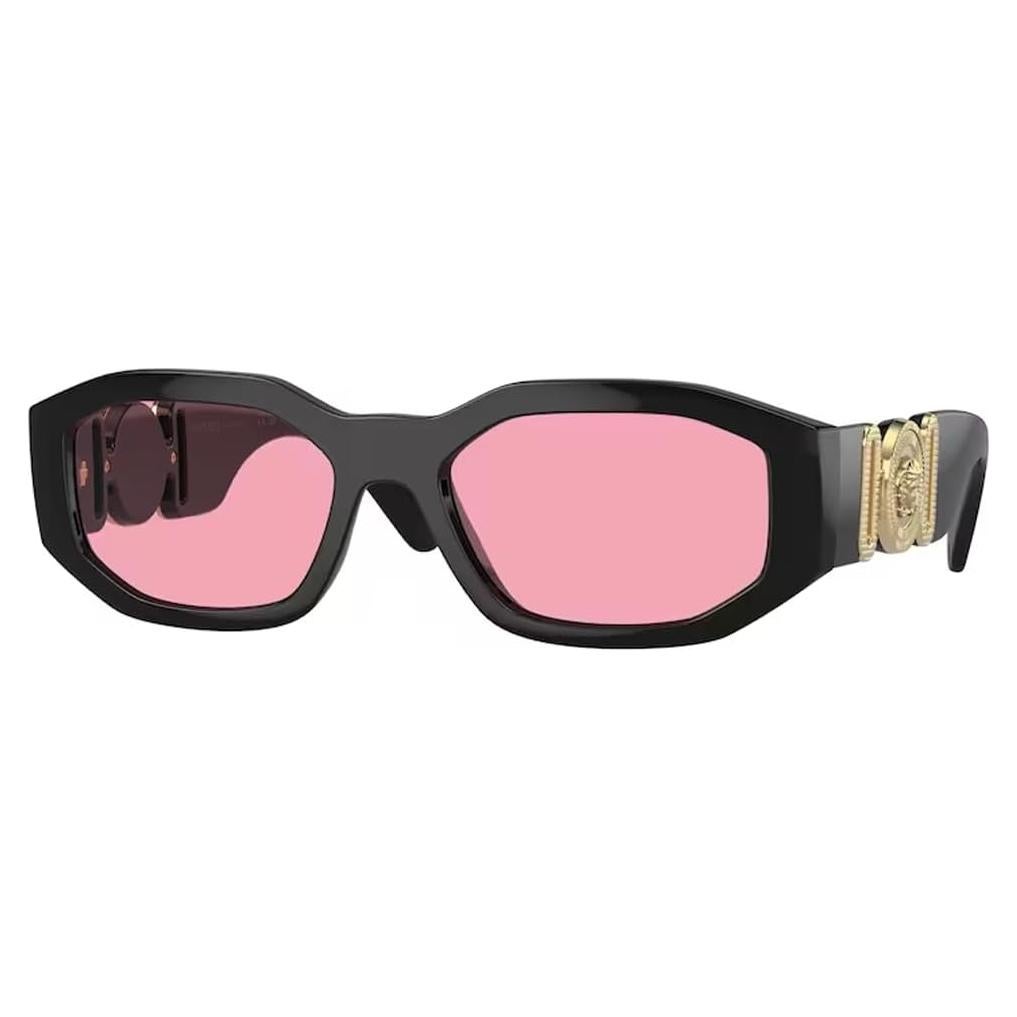 Gafas de sol Versace VE4361 negras y rosas + Kit iWear