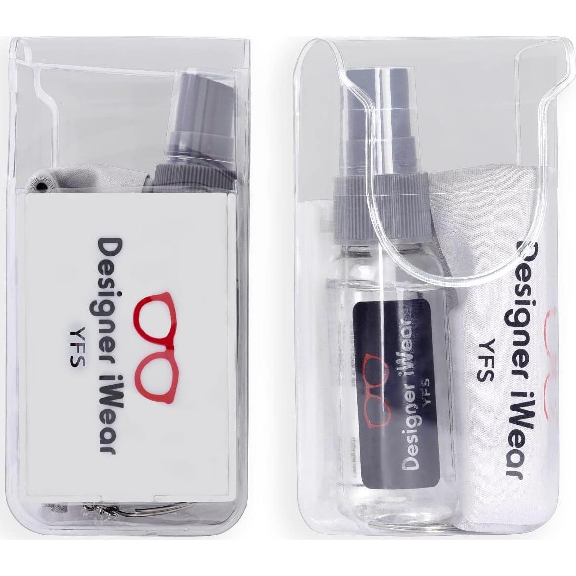 Gafas de sol Versace VE4361 negras y rosas + Kit iWear