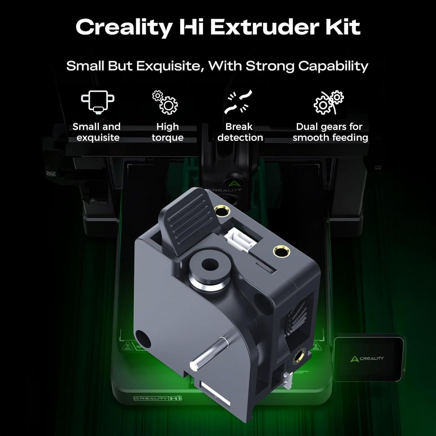 Extrusora Creality Hi Original para Impresora 3D Doble Engranaje