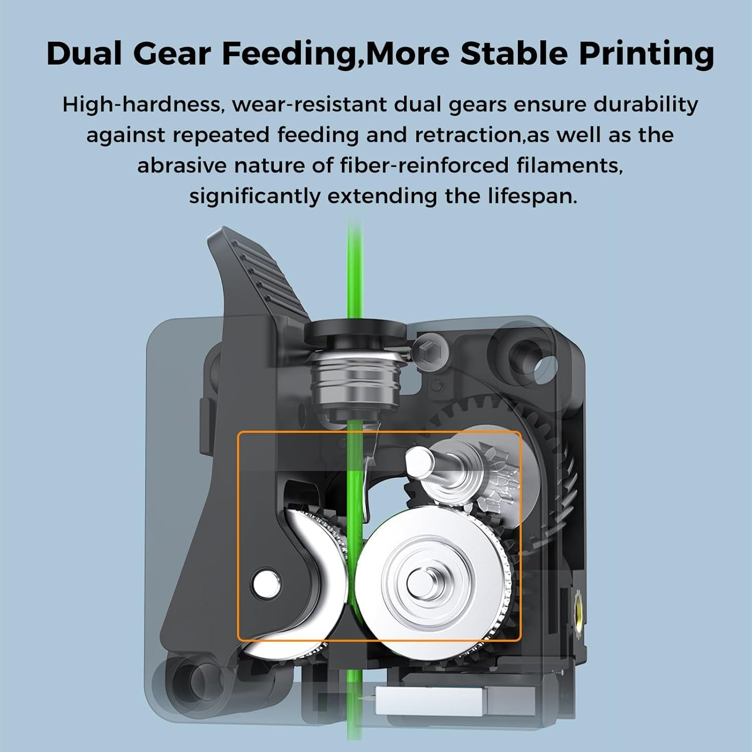 Extrusora Creality Hi Original para Impresora 3D Doble Engranaje