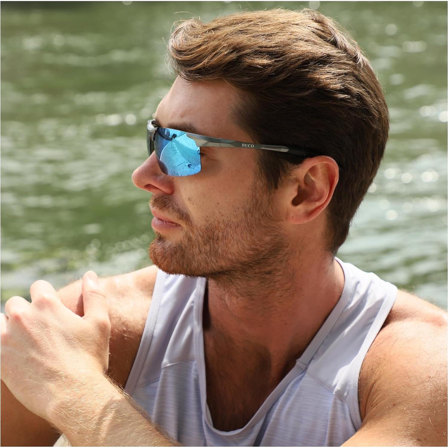 Gafas de sol deportivas DUCO 8177 polarizadas UV400