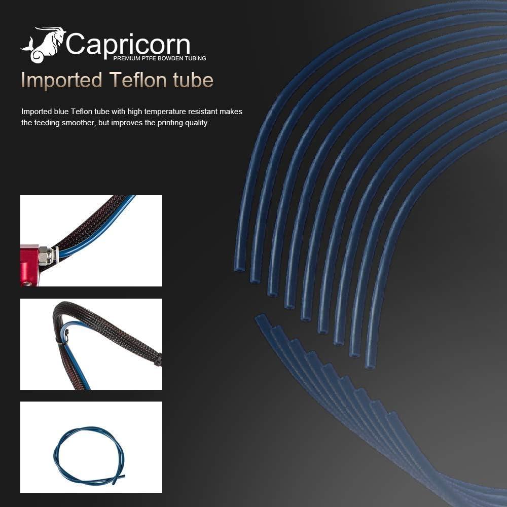 Tubo PTFE Capricorn 1M 1.75mm para Impresoras 3D Creality