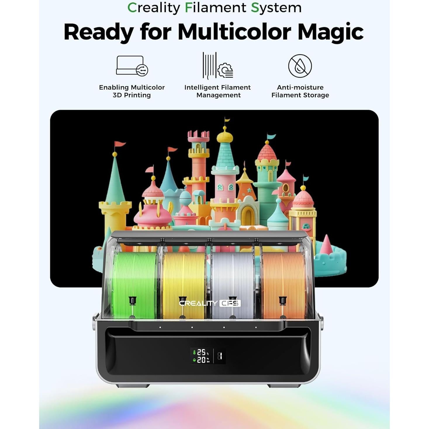 Impresora 3D Creality K1 Max 300x300mm Multicolor CFS