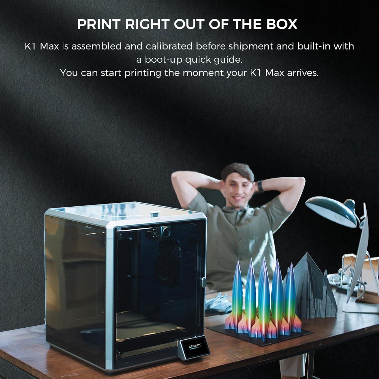 Impresora 3D Creality K1 Max 300x300mm Multicolor CFS