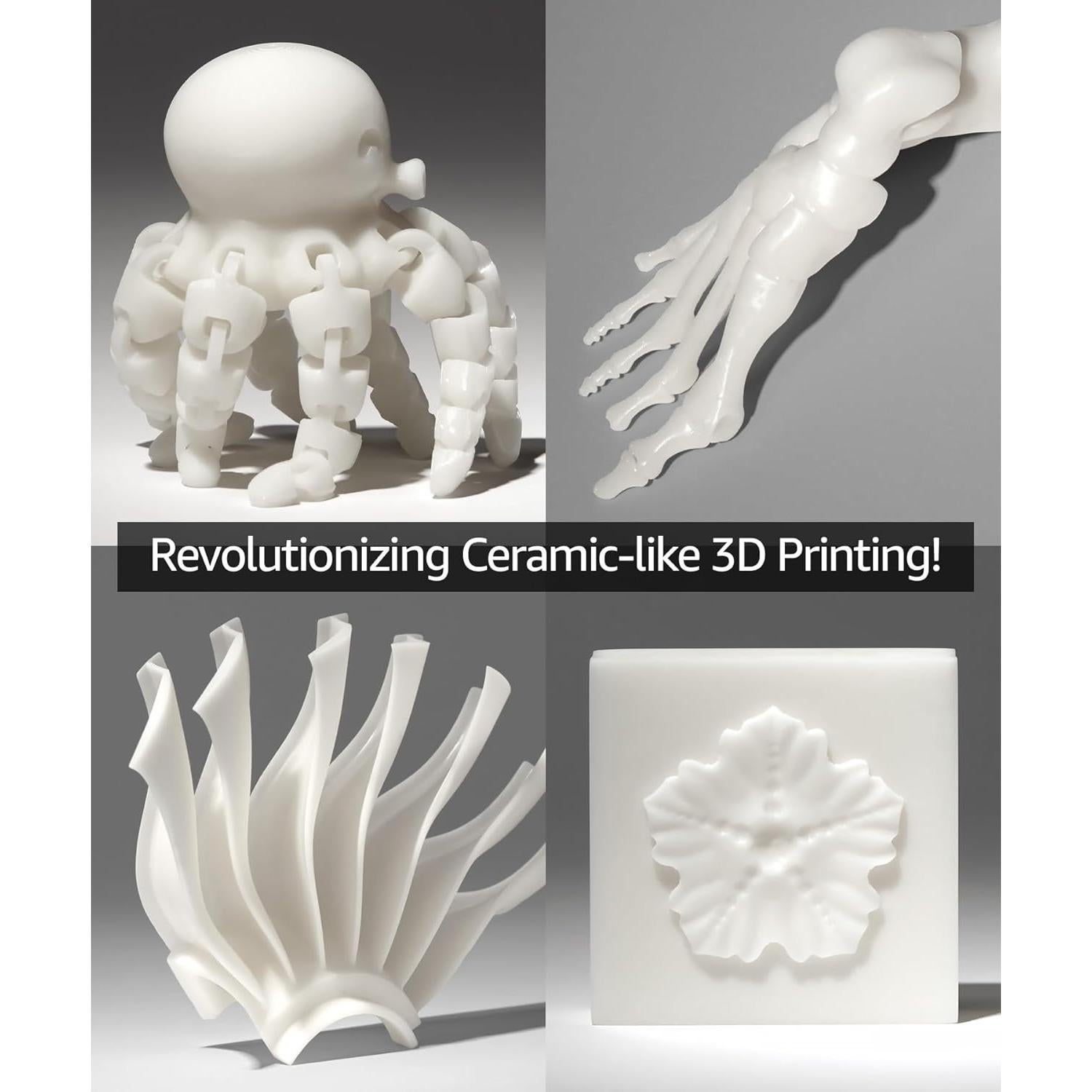 Resina 3D SuperRigid 500g 6.0GPa Cerámica 3DMaterials