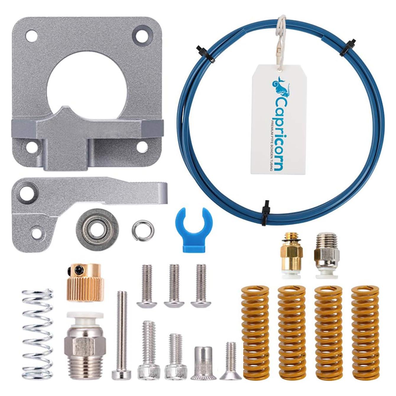 Kit de Mejora para Impresora 3D Creality Ender 3 - Extrusora Metal + Tubo Capricorn