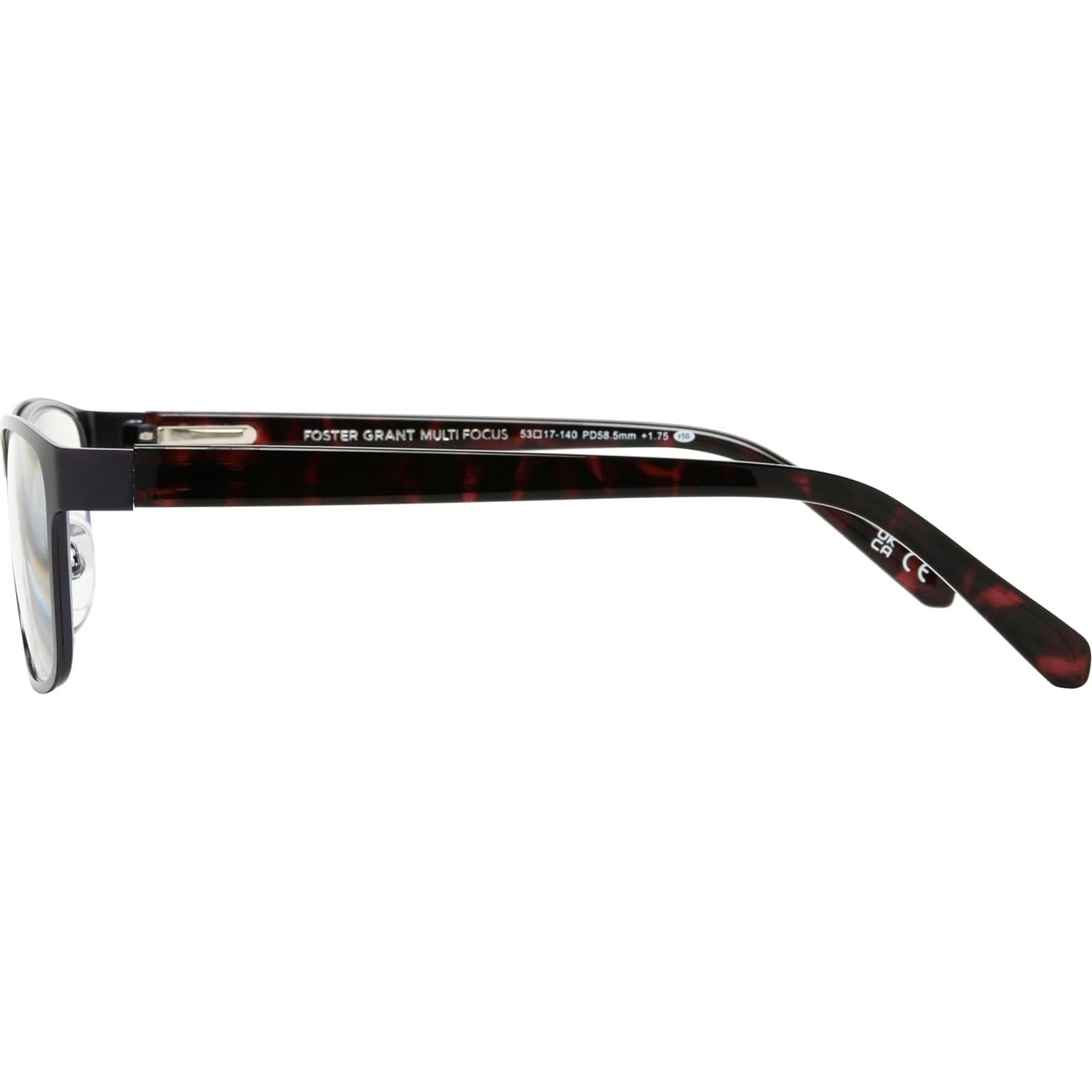 Gafas de lectura multifocal Foster Grant Tierney 1.75x púrpura