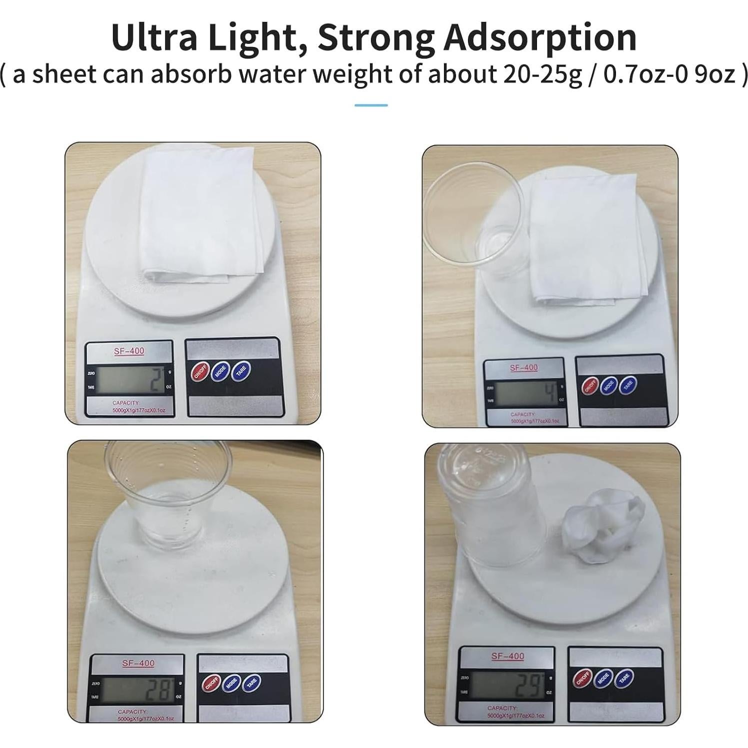 Toallitas de Limpieza 3D FYSETC - 100 Unidades 20x15cm Algodón