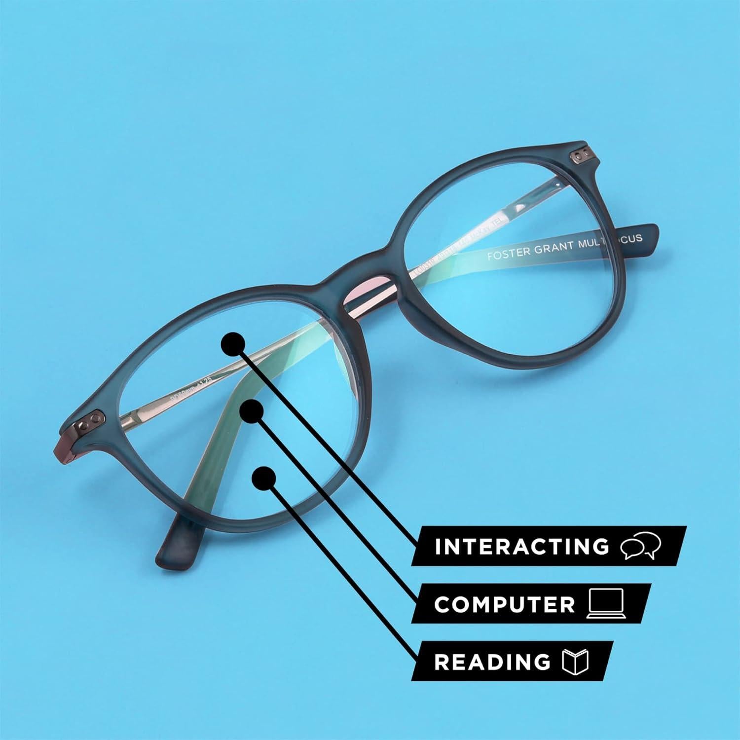 Gafas de lectura multifocal Foster Grant Tierney 3 potencias