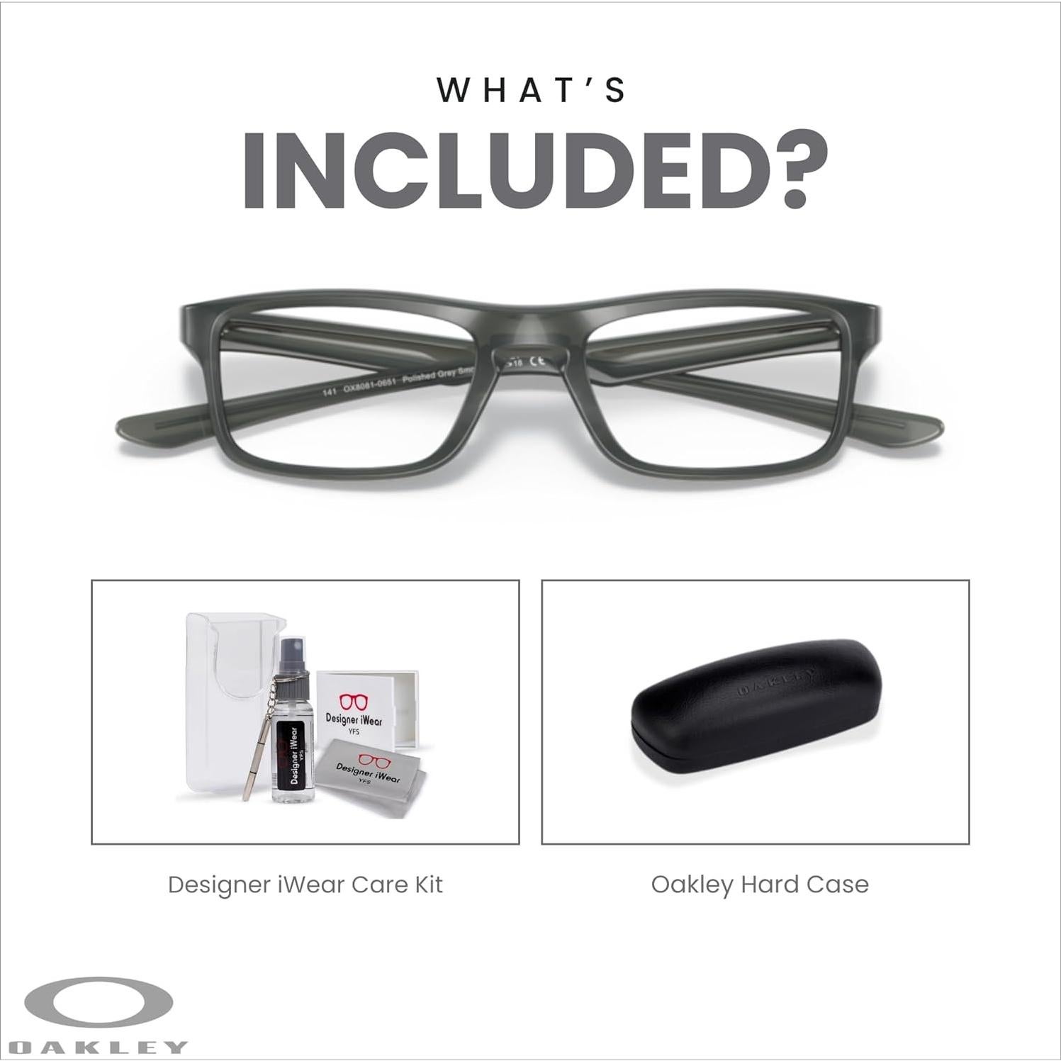 Gafas de lectura Oakley Plank 2.0 OX8081 51mm Unisex + Kit Cuidado