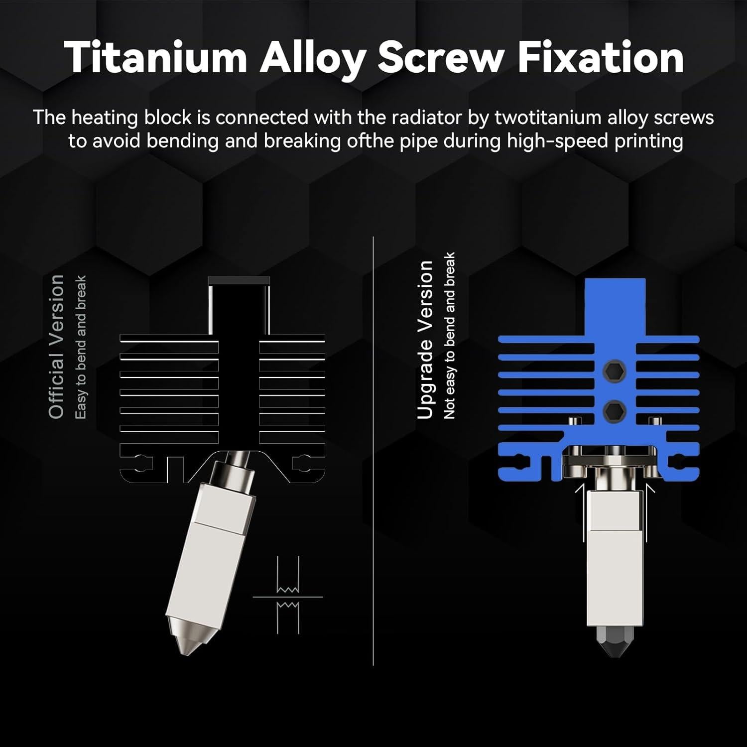 Kit de Hotend TZ2.0 Olzzdda para Impresora 3D Bambu Lab