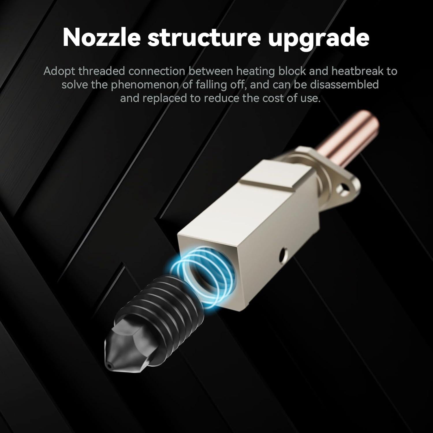 Kit de Hotend TZ2.0 Olzzdda para Impresora 3D Bambu Lab