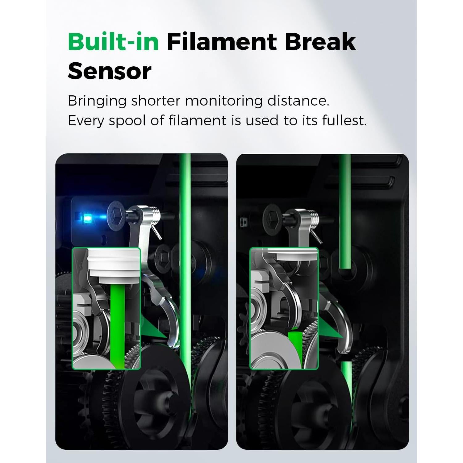 Kit Extrusora K2 Creality 3D Directa 80N 1.75mm Compacta