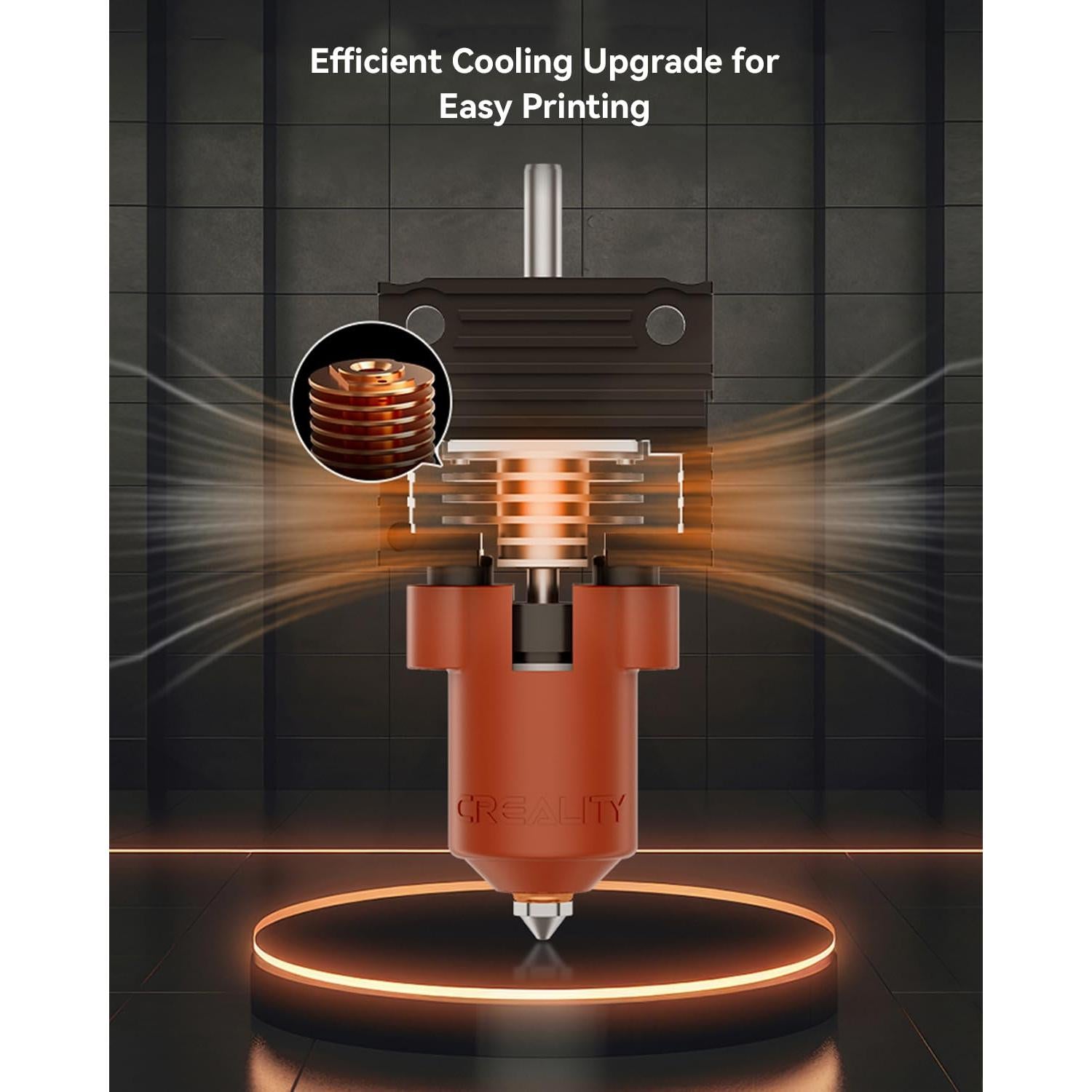 Kit de Bloque de Calentamiento Cerámico Creality K1 Max/K1C