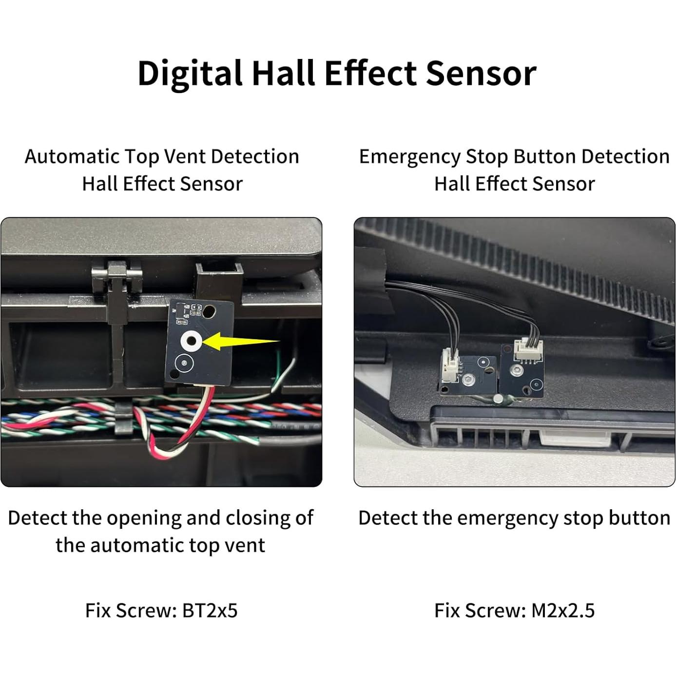 Kit Sensor Efecto Hall Digital y Analógico Imdinnogo para H2D