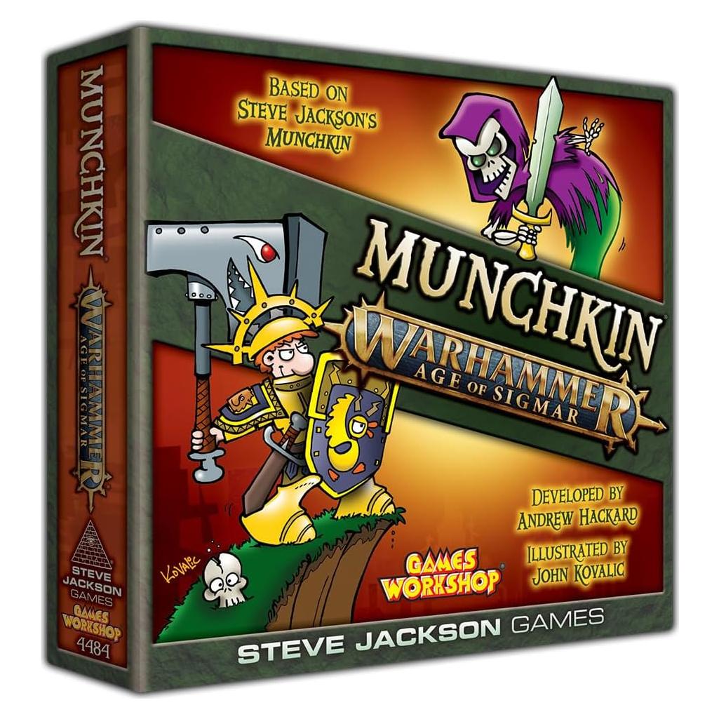 Munchkin Warhammer: Age of Sigmar - Juego de Mesa 3-6 Jugadores