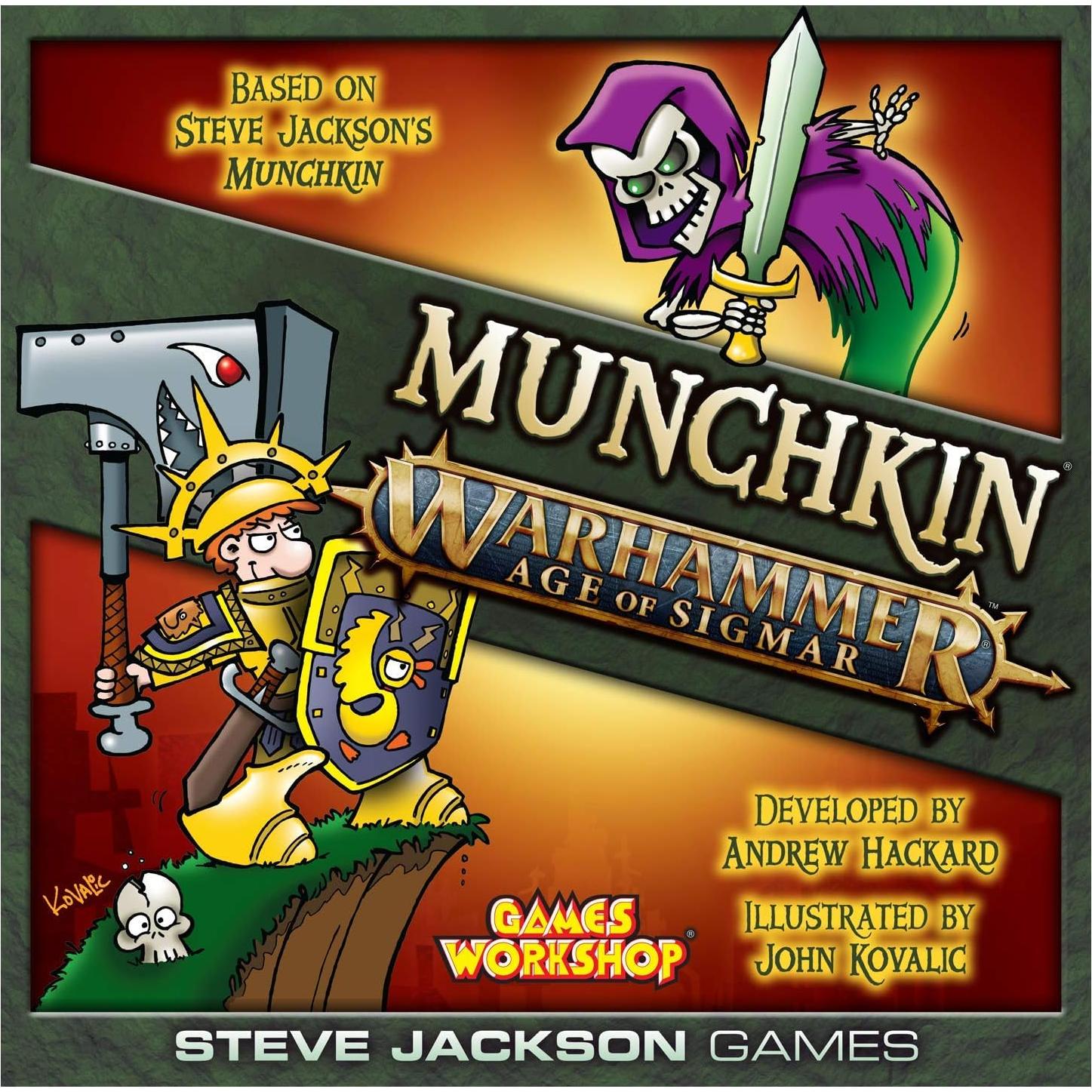 Munchkin Warhammer: Age of Sigmar - Juego de Mesa 3-6 Jugadores
