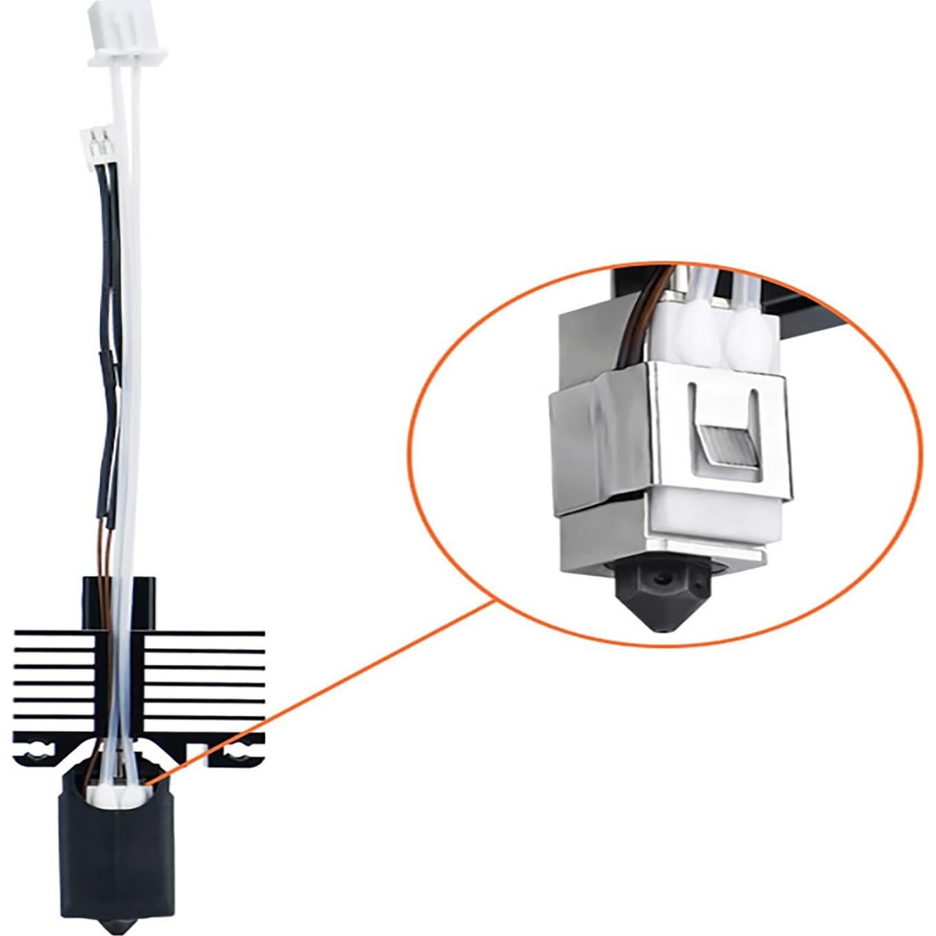 Cartucho Calentador Cerámico y Termistor 24V 48W Bambu Lab P1P/P1S