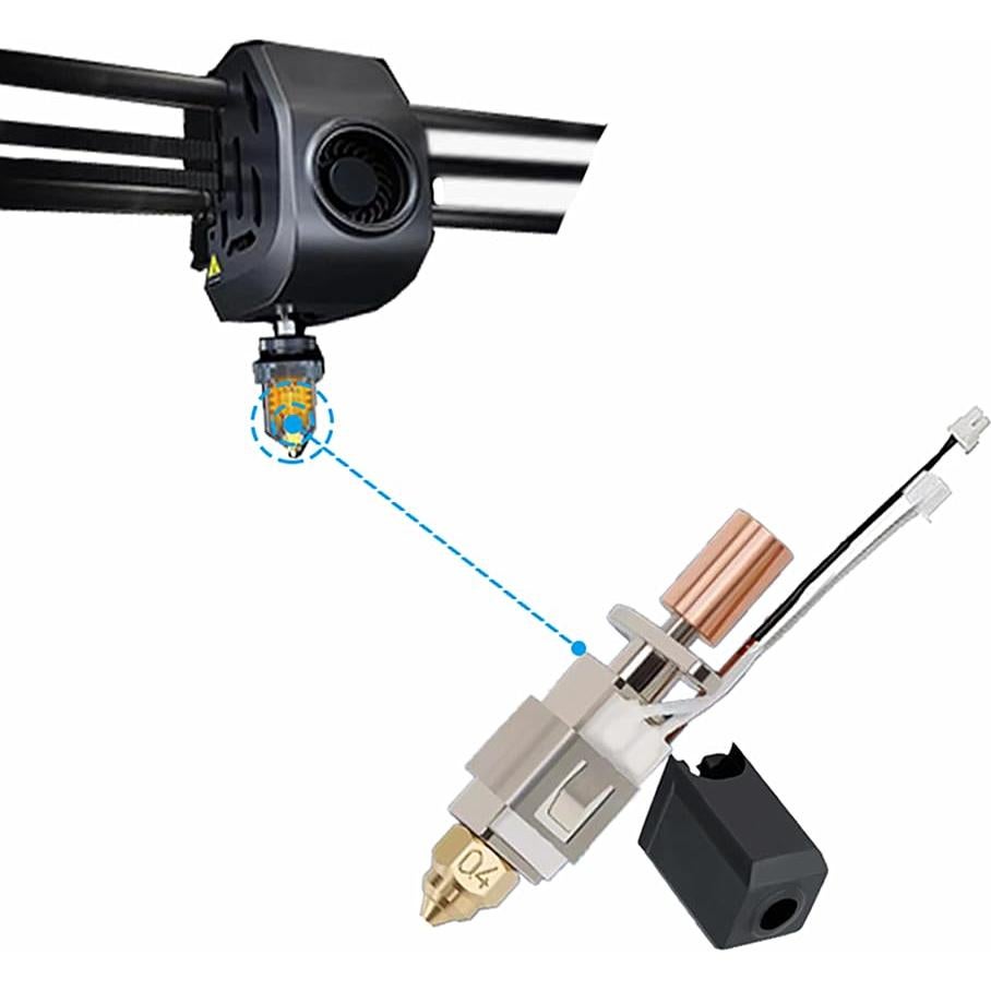 Kit Hotend Cerámico Rirsoasy K1 Mejorado para Impresoras 3D