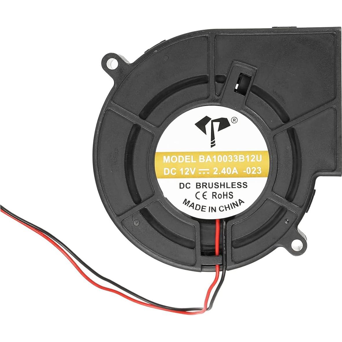 Ventilador de Enfriamiento MECCANIXITY DC 12V 97x33mm 2 Pines