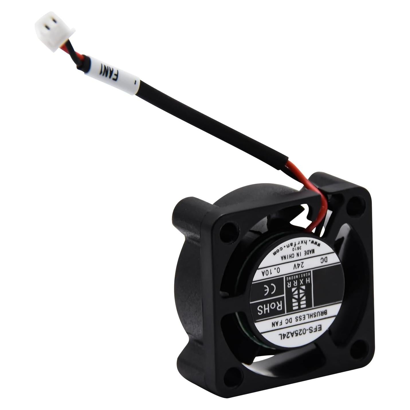 Ventilador Axial de Enfriamiento ELVES 2510 DC 24V para Impresoras 3D