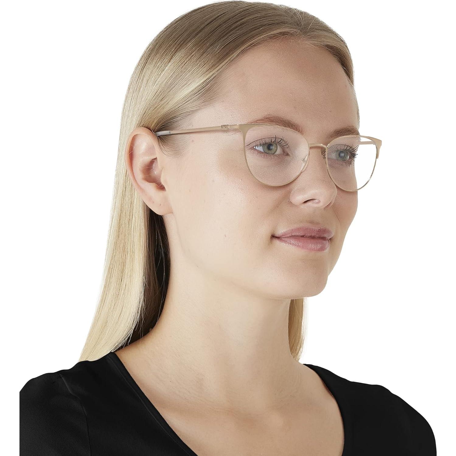 Gafas de Prescripción Armani Exchange AX1034 Cat Eye Oro Rosa